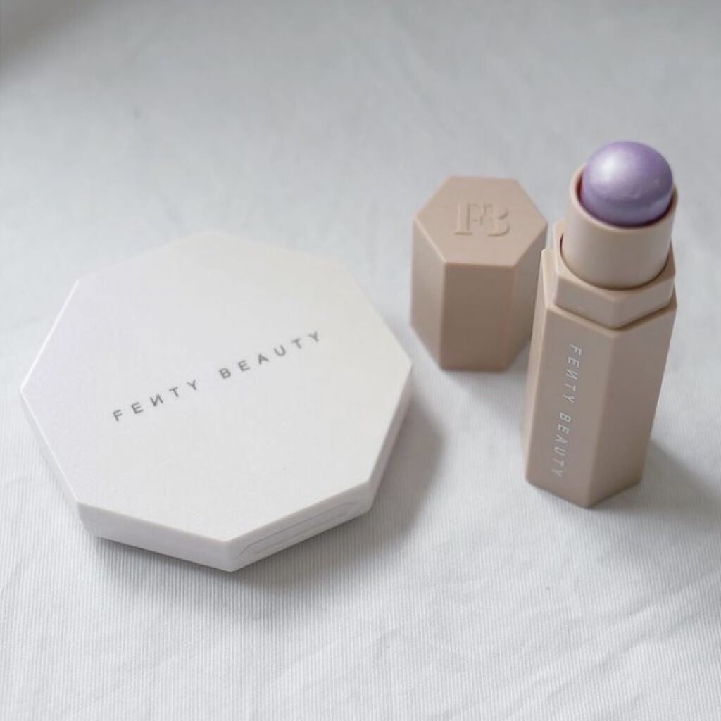 KILLAWATT FREESTYLE HIGHLIGHTER DUO/FENTY BEAUTY BY RIHANNA/パウダーハイライトを使ったクチコミ（2枚目）
