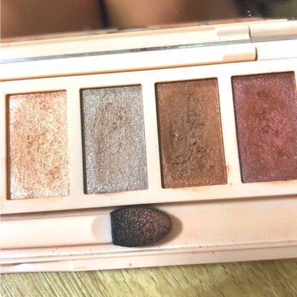 グラマラスヌード アイパレット (クリスマスコフレ 2017)/Visée/メイクアップキットを使ったクチコミ(2枚目)