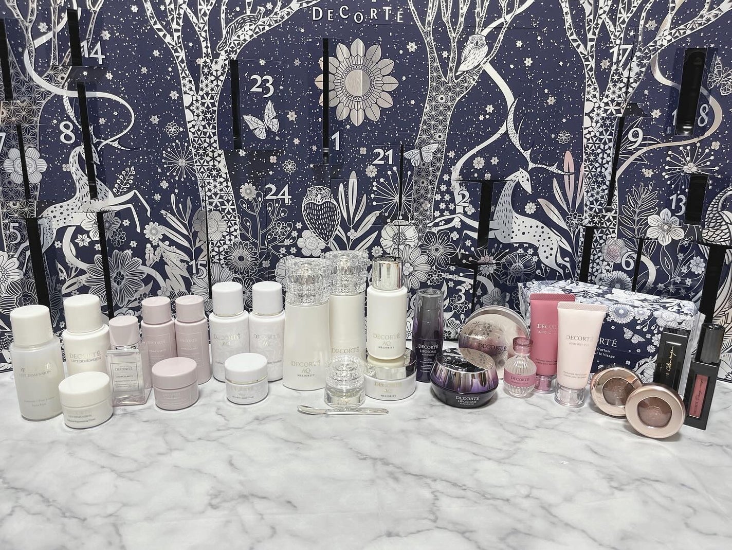 アドベント カレンダー 2023/DECORTÉ/その他キットセットを使ったクチコミ(1枚目)