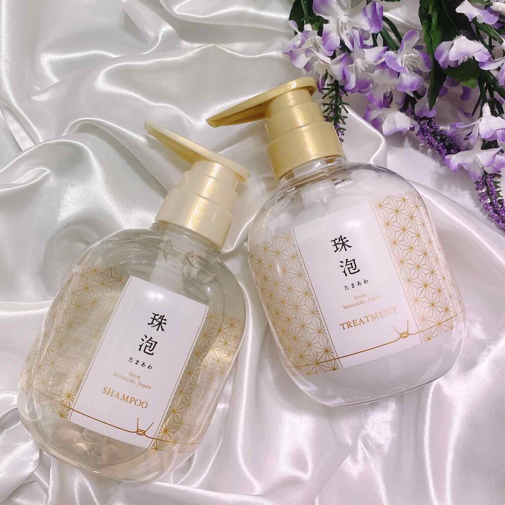 珠泡 たまあわ シャンプー/トリートメント/珠泡/市販シャンプーを使ったクチコミ（1枚目）