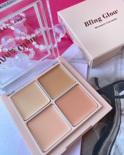 ミックスマッチコンシーラー/BLING GLOW/パレットコンシーラーを使ったクチコミ(2枚目)