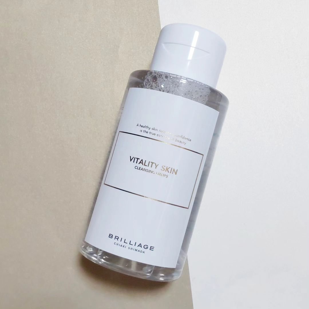 バイタリティ スキン クレンジングドロップス (クレンジングウォーター)/ブリリアージュ/クレンジングウォーターを使ったクチコミ（2枚目）
