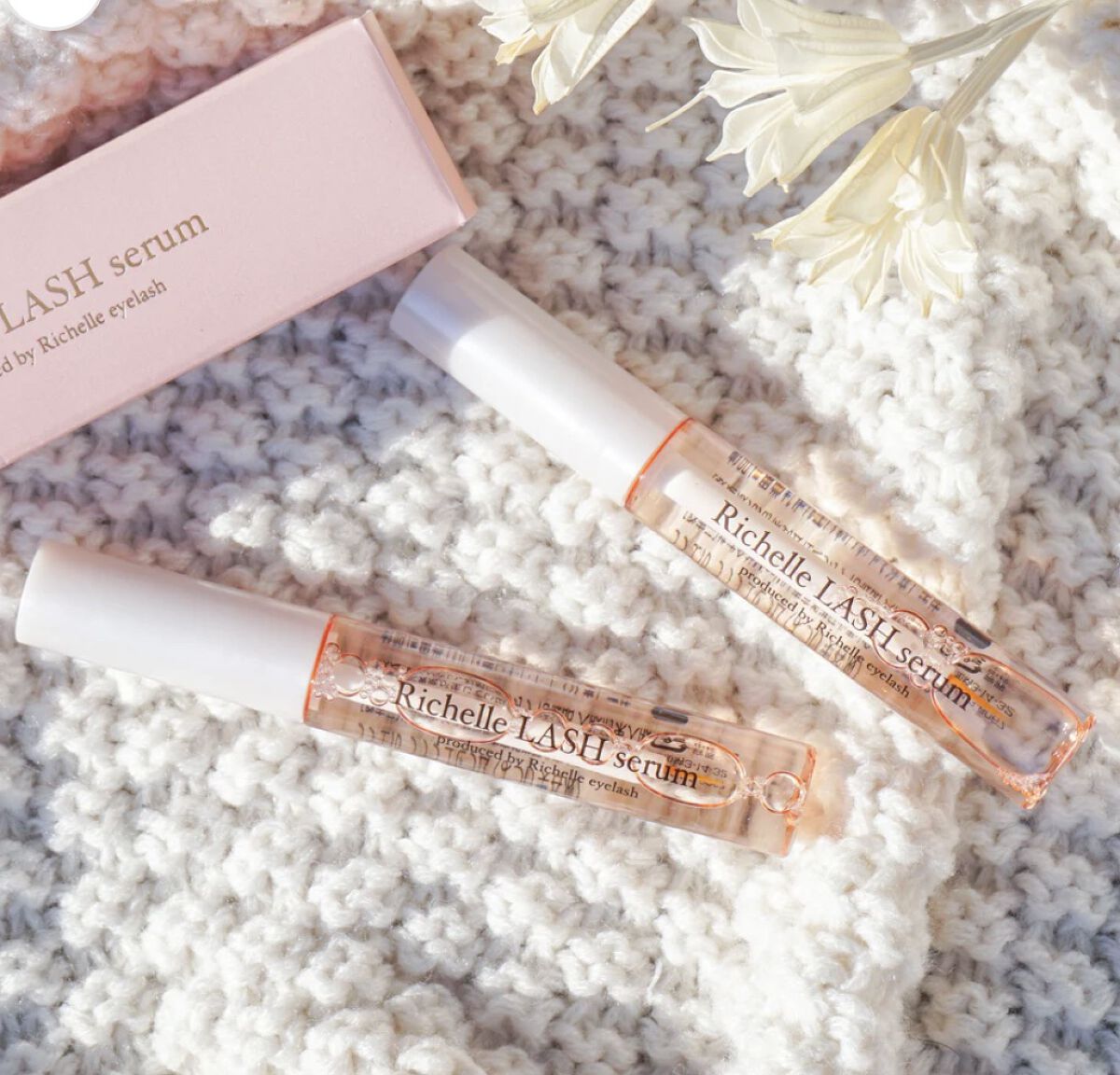 リシェルラッシュセラム/Richelle LASH serum/まつげ美容液を使ったクチコミ（1枚目）