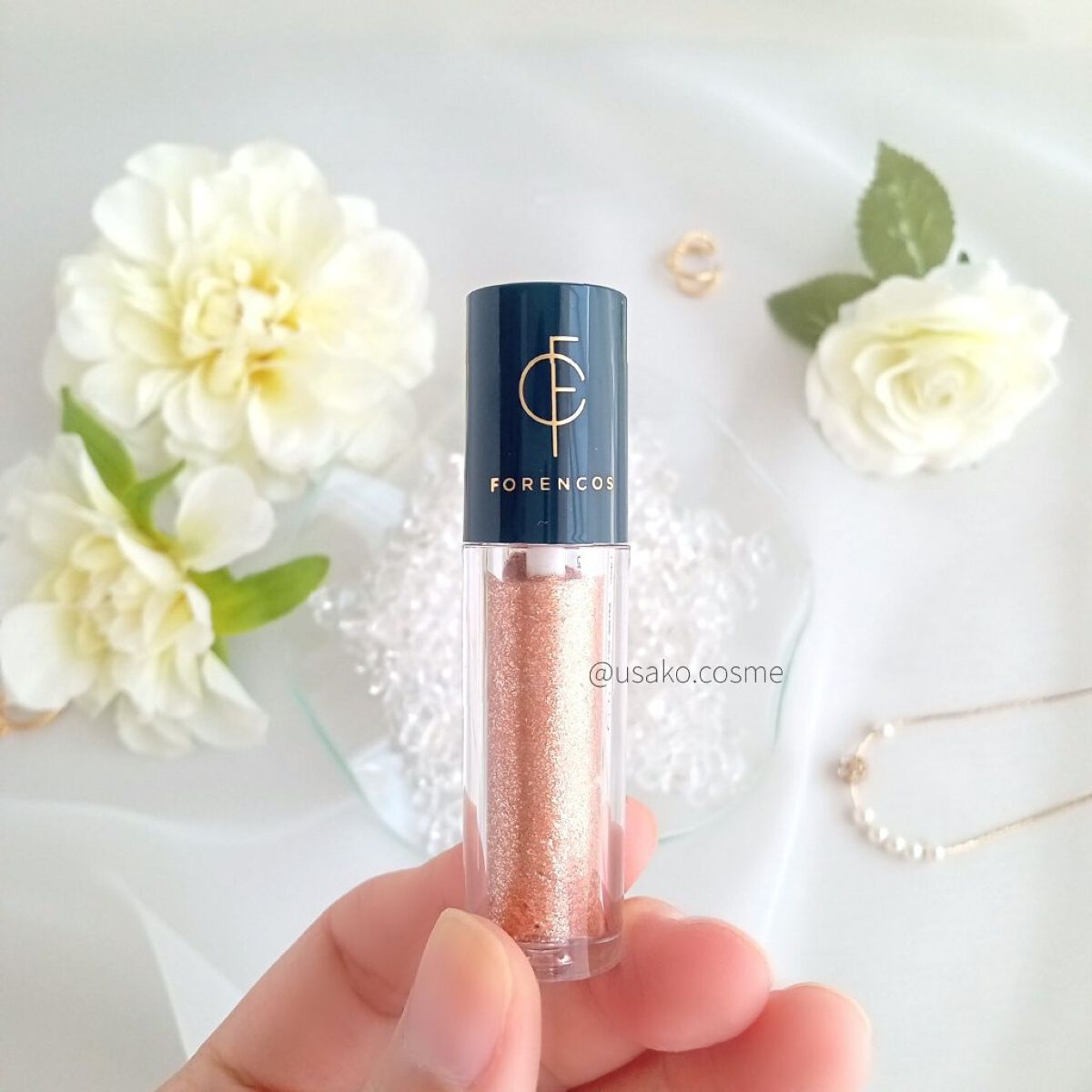 メタルグリッジー/フォレンコス/リキッドアイシャドウを使ったクチコミ（2枚目）