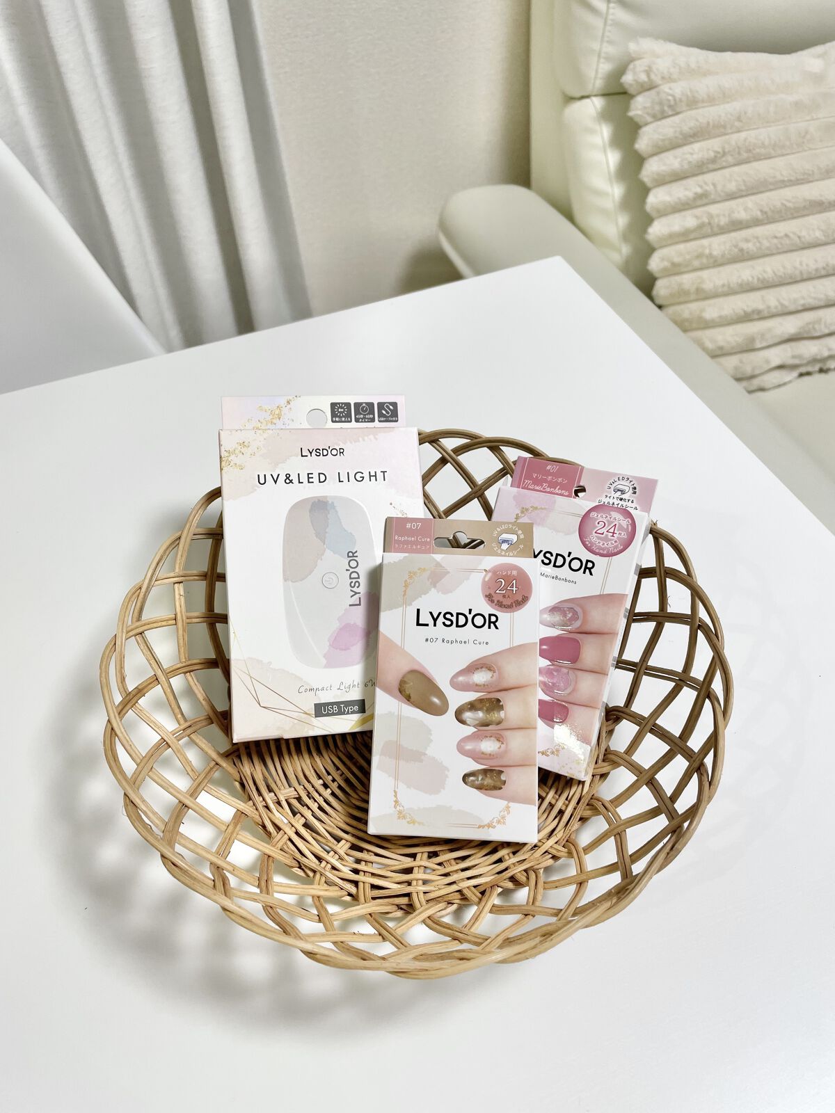 セミキュアジェルネイルシール ハンド用/LYSD’OR/ネイルシールを使ったクチコミ（1枚目）