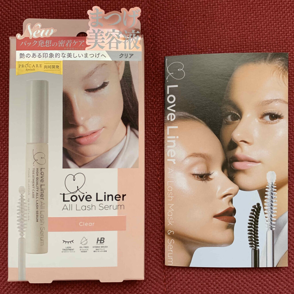 ラブ・ライナー オールラッシュ セラム＜まつげ美容液＞/ラブ・ライナー/まつげ美容液を使ったクチコミ（1枚目）