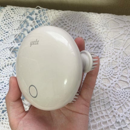 ヘッドスパ 電動頭皮ブラシ/yete/ヘッドマッサージャーを使ったクチコミ(5枚目)