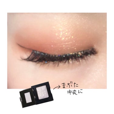 プレスド アイシャドー（レフィル）  W ゴールド シーン(限定色)/shu uemura/シングルアイシャドウを使ったクチコミ（3枚目）