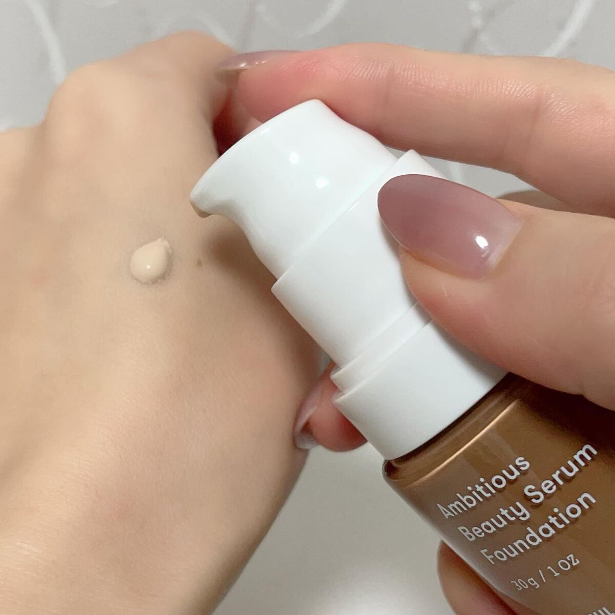アンビシャス ビューティーセラムファンデーション/SINN PURETÉ/リキッドファンデーションを使ったクチコミ（2枚目）