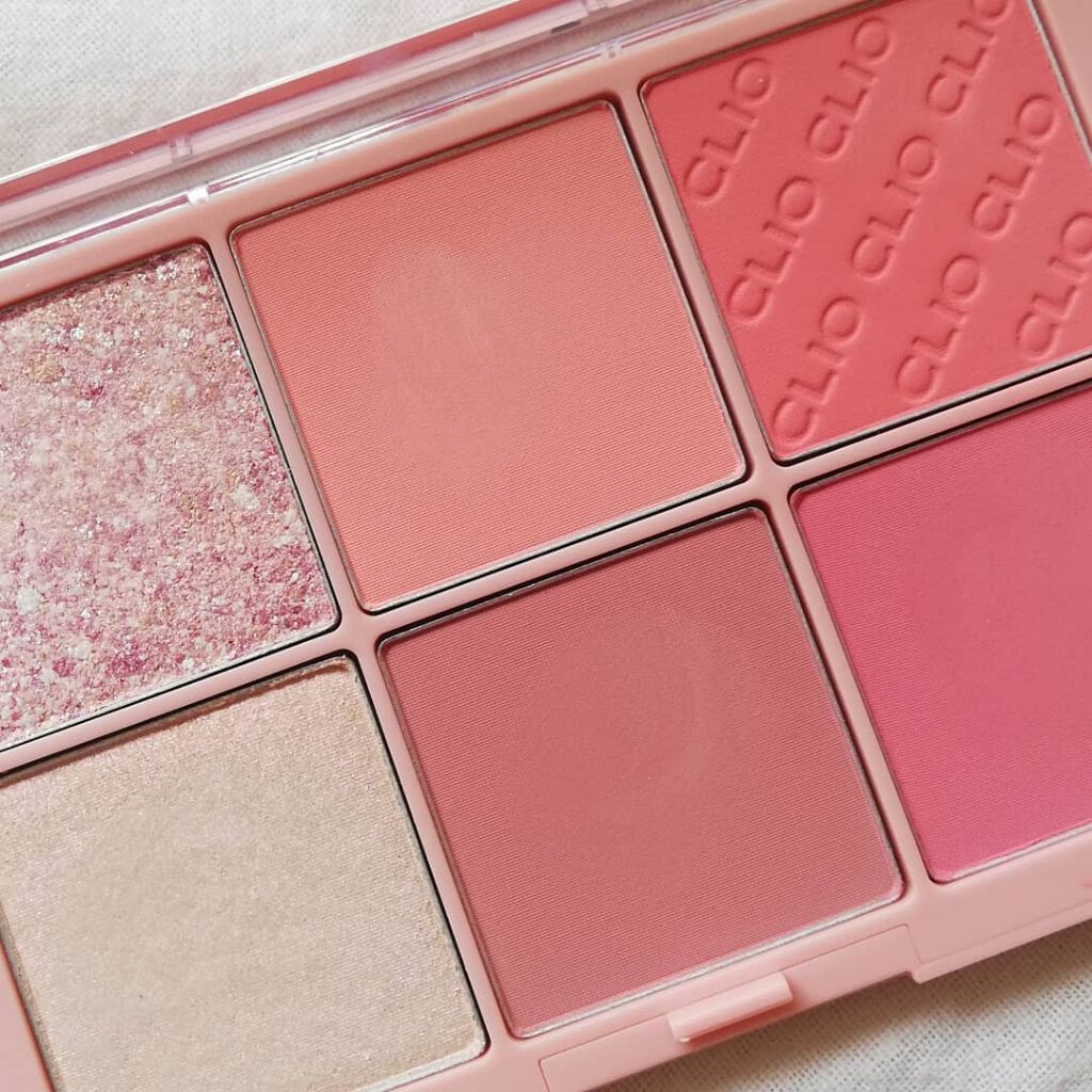 プロ ブラッシャー パレット/CLIO/パウダーチークを使ったクチコミ（2枚目）