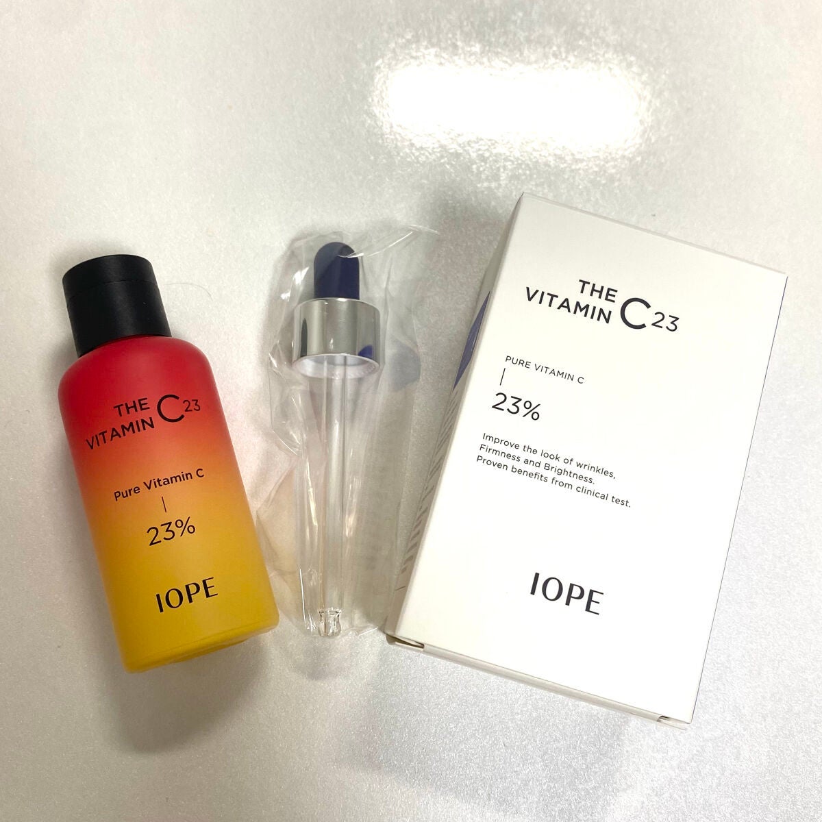 ザビタミンC23/IOPE/美容液を使ったクチコミ(1枚目)