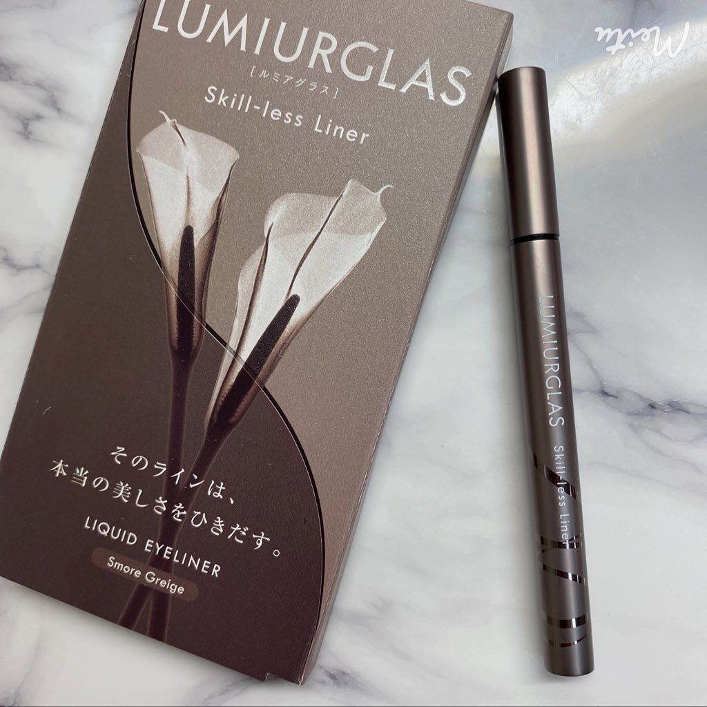 スキルレスライナー/LUMIURGLAS/リキッドアイライナーを使ったクチコミ（1枚目）