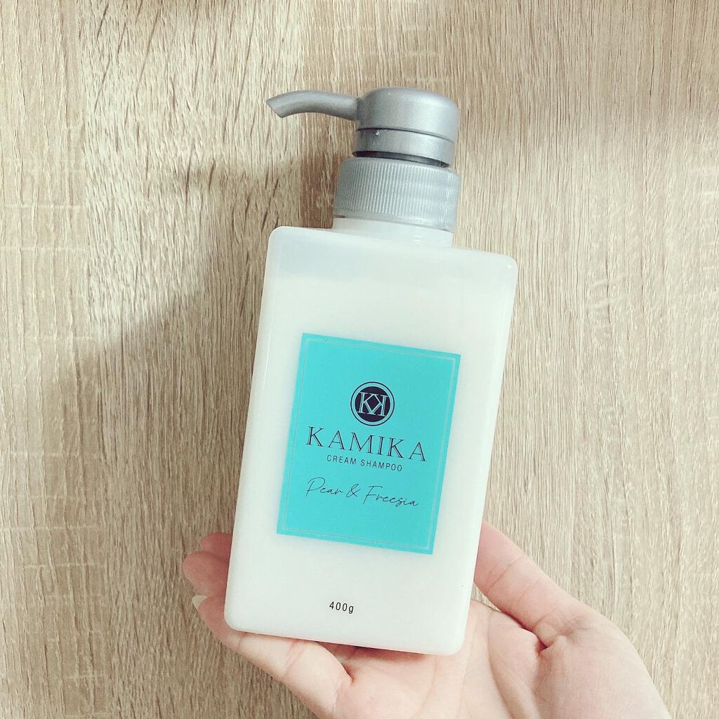 黒髪クリームシャンプー/KAMIKA/シャンプー・コンディショナーを使ったクチコミ（1枚目）