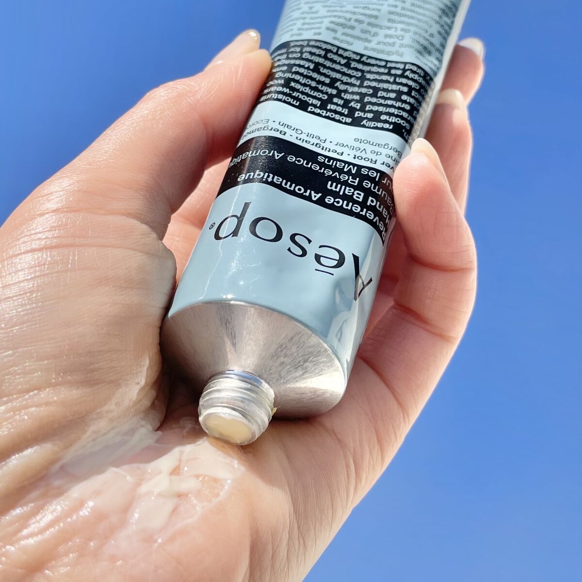 レバレンス ハンドバーム 75ml/Aesop/ハンドクリームを使ったクチコミ（2枚目）