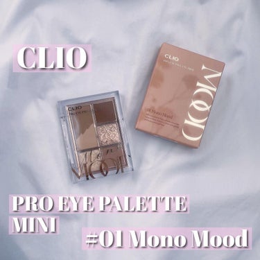 プロ アイパレット ミニ/CLIO/アイシャドウパレットを使ったクチコミ（1枚目）