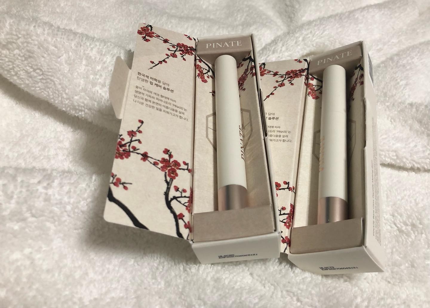 ベアグローペプチドメルティングバーム/PINATE/口紅を使ったクチコミ（1枚目）