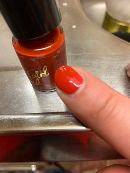 ピールオフマニキュア/DAISO/マニキュアを使ったクチコミ(3枚目)