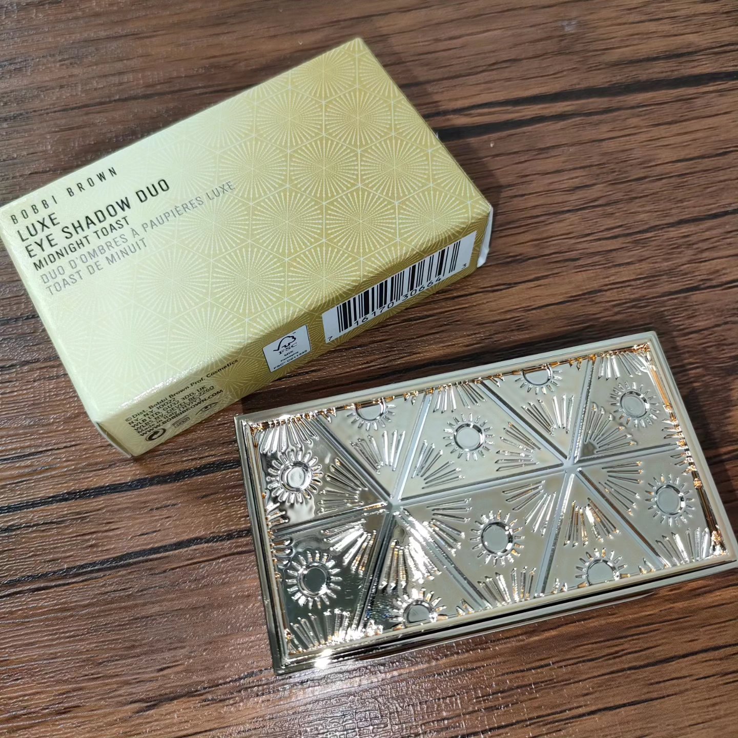 リュクス アイシャドウ デュオ ミッドナイトトースト/BOBBI BROWN/アイシャドウパレットを使ったクチコミ（1枚目）