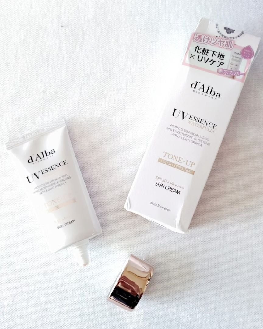 ウォータフルトーンアップサンクリーム/ダルバ/日焼け止めクリームを使ったクチコミ(9枚目)