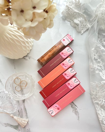 ハニーメルティングリップ/ネイチャーリパブリック/口紅を使ったクチコミ(4枚目)