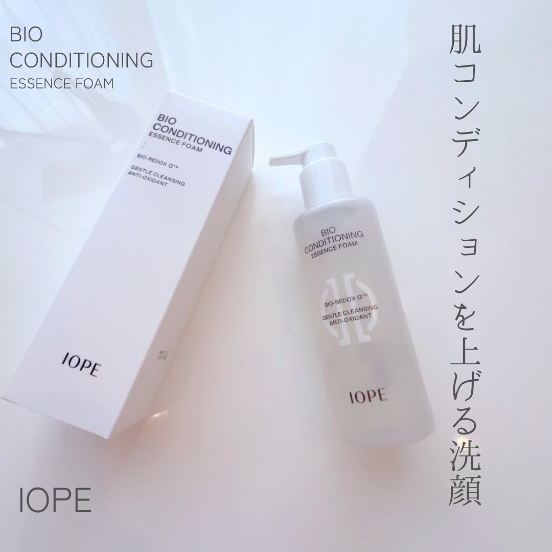 バイオ コンディショニング エッセンスフォーム/IOPE/洗顔フォームを使ったクチコミ（1枚目）