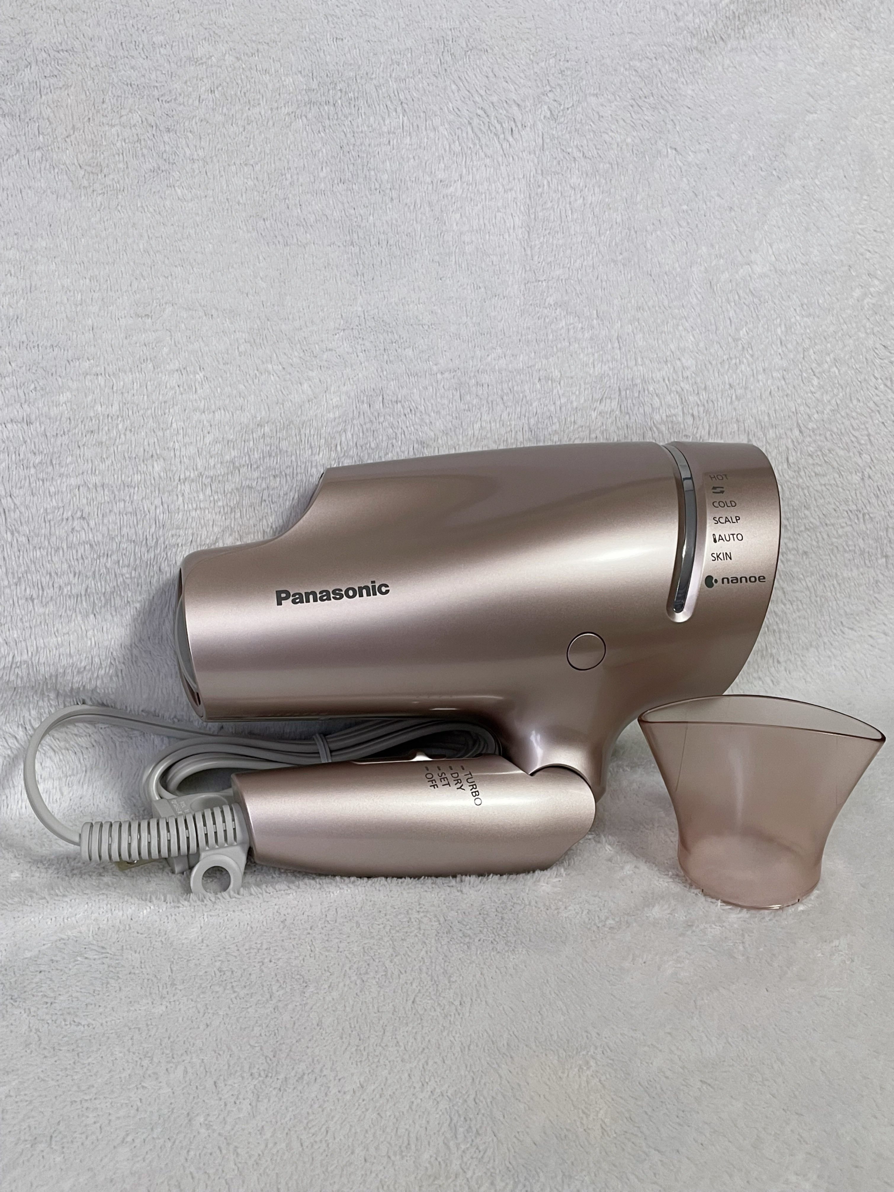 Panasonic ヘアードライヤー ナノケア EH-NA9Aのクチコミ「Panasonic
　ヘアードライヤー ナノケア EH-NA9G


少しいいドライヤーが欲し.....」（2枚目）