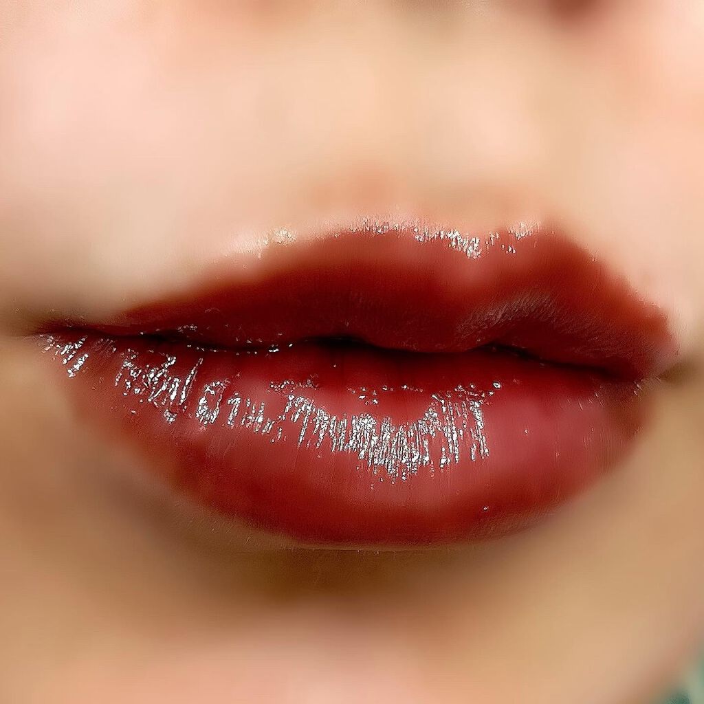 ルージュ ヴォリュプテ シャイン/YVES SAINT LAURENT BEAUTE/口紅を使ったクチコミ(3枚目)