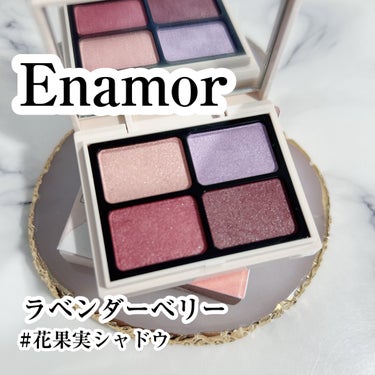 ニュアンスカラーアイズ 105 ラベンダーベリー /Enamor/アイシャドウパレットを使ったクチコミ（1枚目）