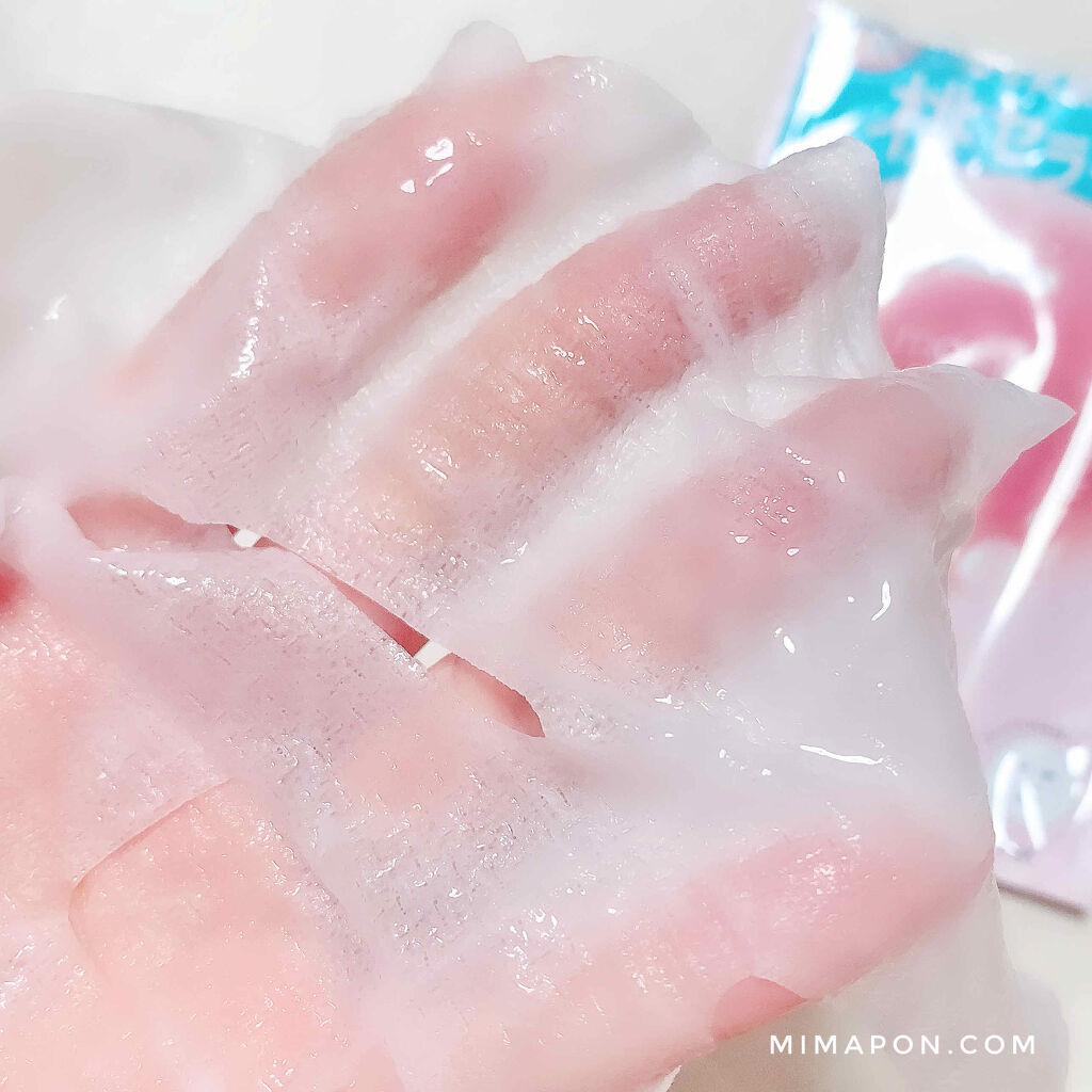 潤い濃密ミルクジュレマスク/ももぷり/シートマスク・パックを使ったクチコミ（3枚目）