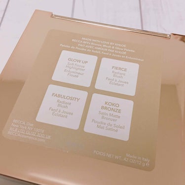 BECCA BECCA BFFs Bronze Blush & Glow Paletteのクチコミ「☆BECCA☆
☆クロエカーダシアン ハイライター&チーク&シェーディング パレット☆

Be.....」（2枚目）