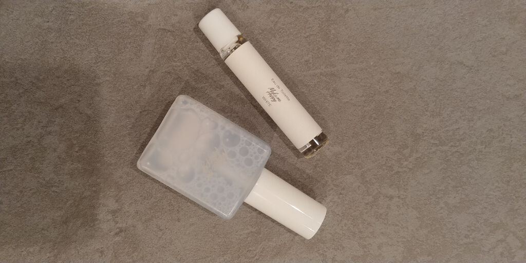 メイクミーハッピー フレグランスウォーター WHITE/キャンメイク/香水(レディース)を使ったクチコミ（1枚目）