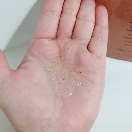 スクラブボディウォッシュ フラワーマーケット ホワイトチューリップ/LUV SCENT/ボディスクラブを使ったクチコミ(4枚目)