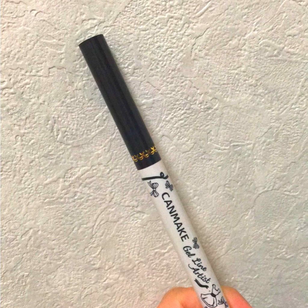 ジェルラインアーティスト/キャンメイク/ジェルアイライナーを使ったクチコミ(1枚目)