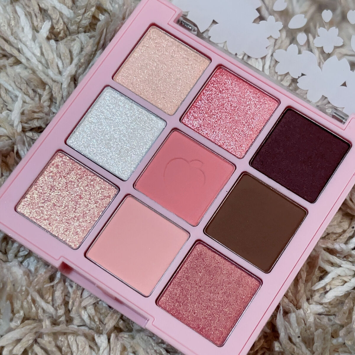 アイシャドウパレット ブロッサムエディション ＃シャインピンク/Peach C/アイシャドウパレットを使ったクチコミ（3枚目）