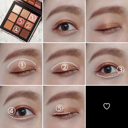 オーガズムライジング アイシャドーパレット/NARS/アイシャドウパレットを使ったクチコミ(4枚目)