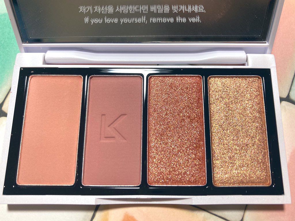 ジャストアイパレット/Laka/アイシャドウパレットを使ったクチコミ(2枚目)