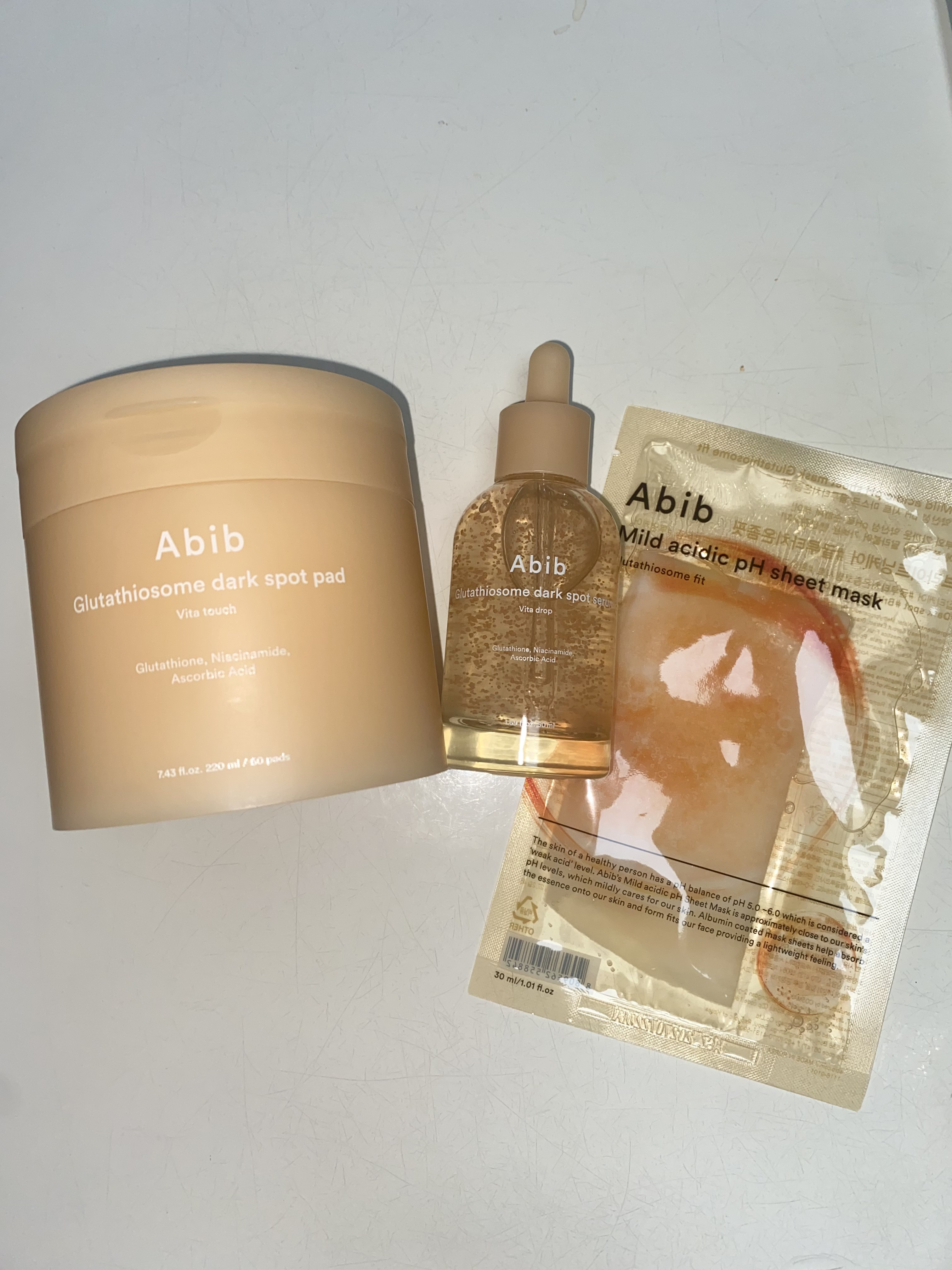 グルタチオンソームダークスポットセラムビタドロップ/Abib /美容液を使ったクチコミ（1枚目）