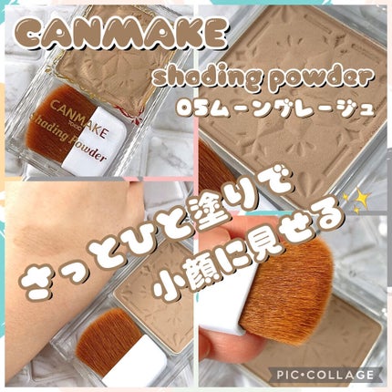 シェーディングパウダー/キャンメイク/シェーディングを使ったクチコミ(1枚目)