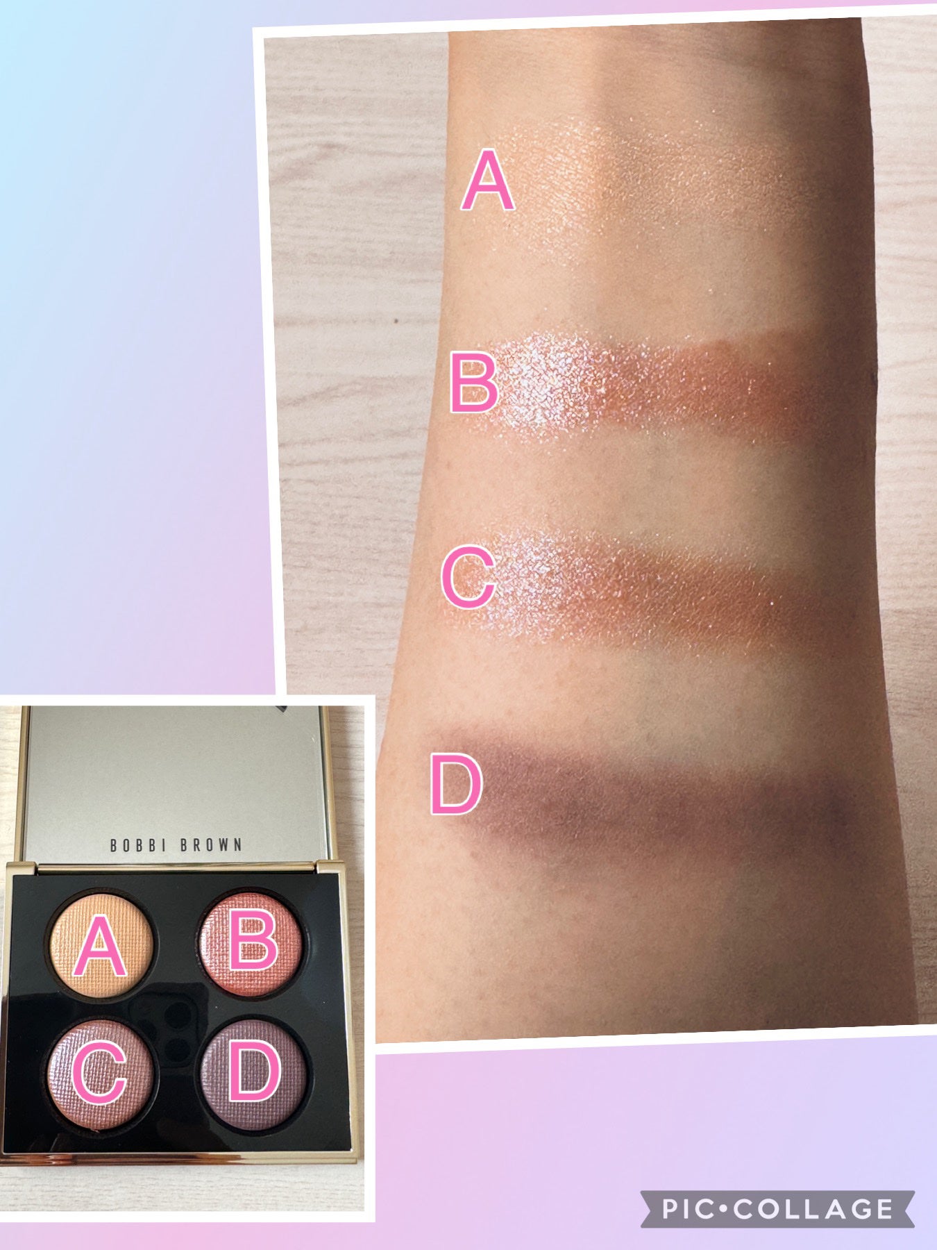 リュクス アイシャドウ クォード グロウ ウィズ ラブ コレクション/BOBBI BROWN/アイシャドウパレットを使ったクチコミ(8枚目)