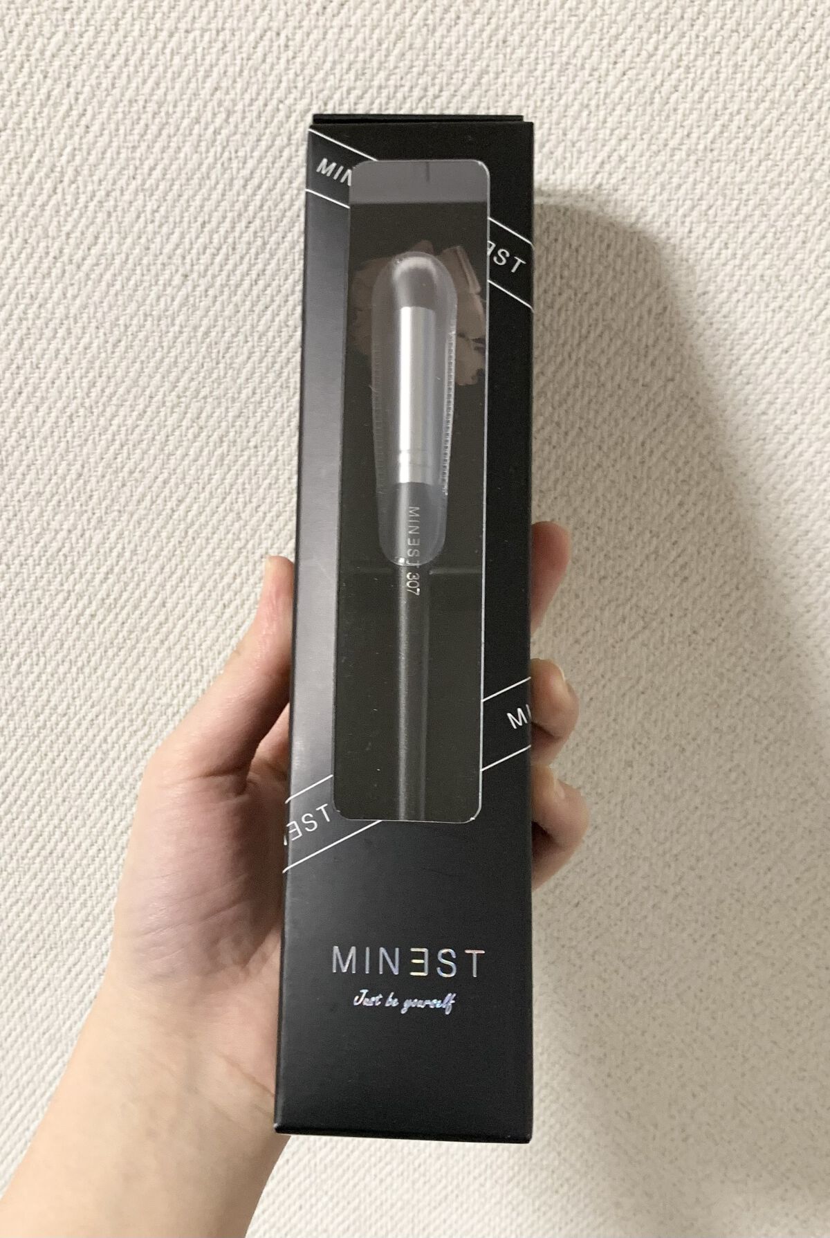 307ミニパンパンコンシーラーブラシ/MINEST/メイクブラシを使ったクチコミ（1枚目）