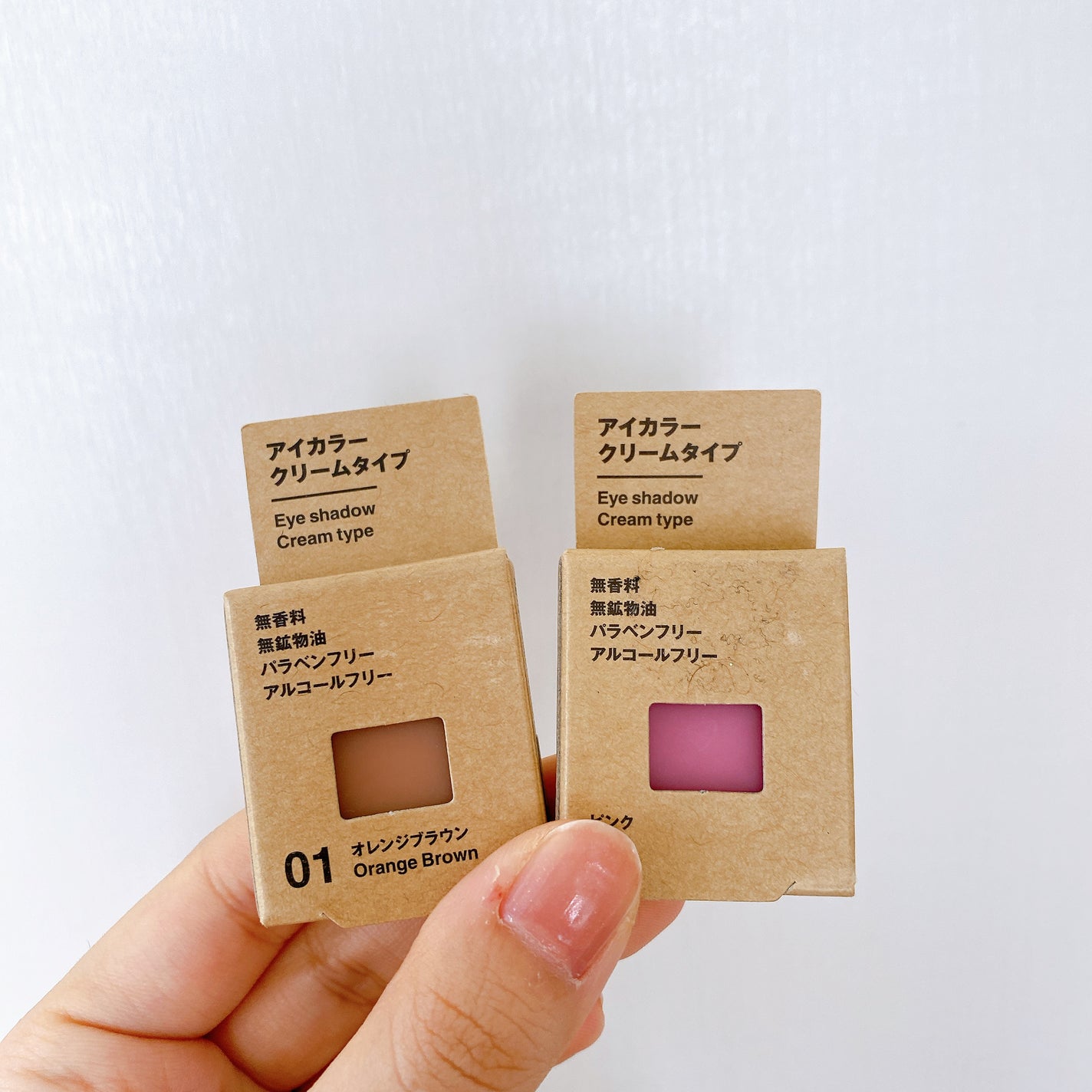 アイカラー クリームタイプ/無印良品/ジェル・クリームアイシャドウを使ったクチコミ(4枚目)