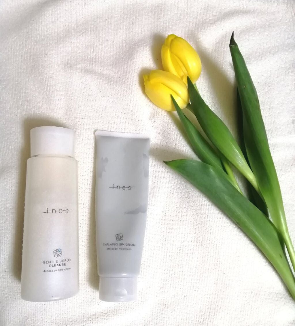 タラソ スパ クリーム/ines/洗い流すヘアトリートメントを使ったクチコミ(3枚目)
