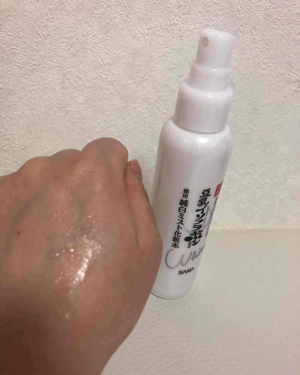薬用美白ミスト化粧水/なめらか本舗/ミスト状化粧水を使ったクチコミ（1枚目）