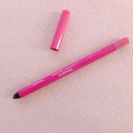 ニュアンスカラーライナー/BABYMEE/ペンシルアイライナーを使ったクチコミ(2枚目)