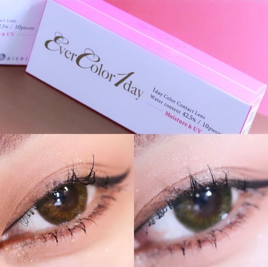 エバーカラーワンデー/エバーカラー/ワンデー(1DAY)カラコンを使ったクチコミ(1枚目)