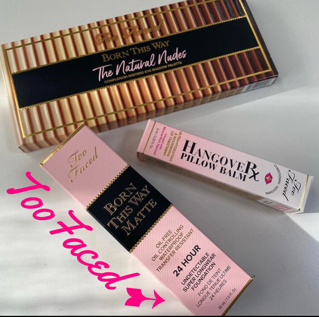 ボーン ディス ウェイ ザ ナチュラル ヌード アイシャドウ パレット/Too Faced/アイシャドウパレットを使ったクチコミ（1枚目）