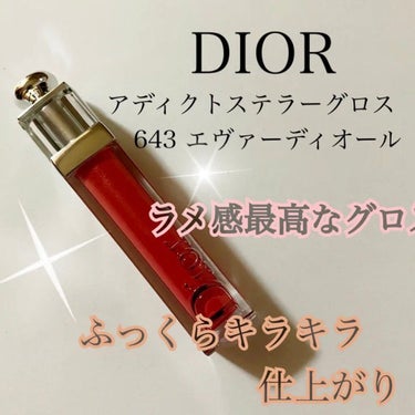 【旧】ディオール アディクト ステラー グロス/Dior/リップグロスを使ったクチコミ（1枚目）