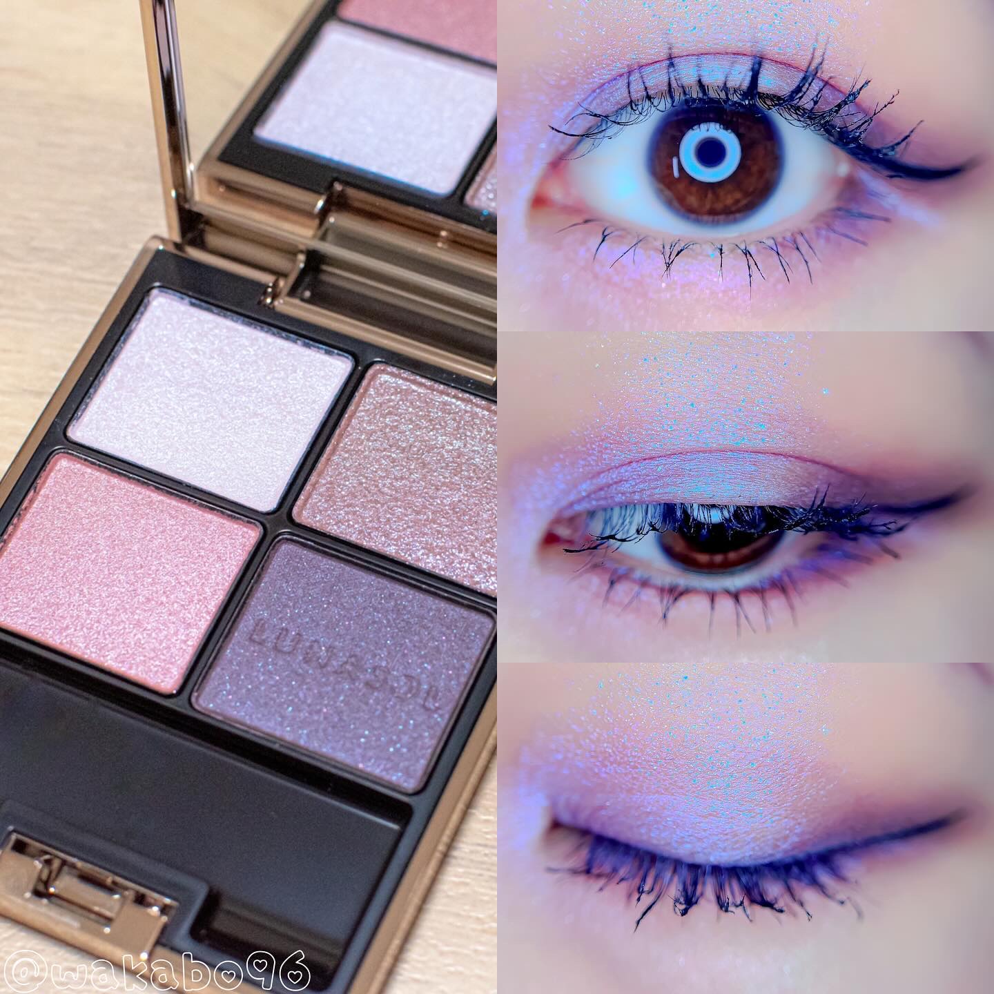 アイカラーレーション/LUNASOL/アイシャドウパレットを使ったクチコミ（1枚目）