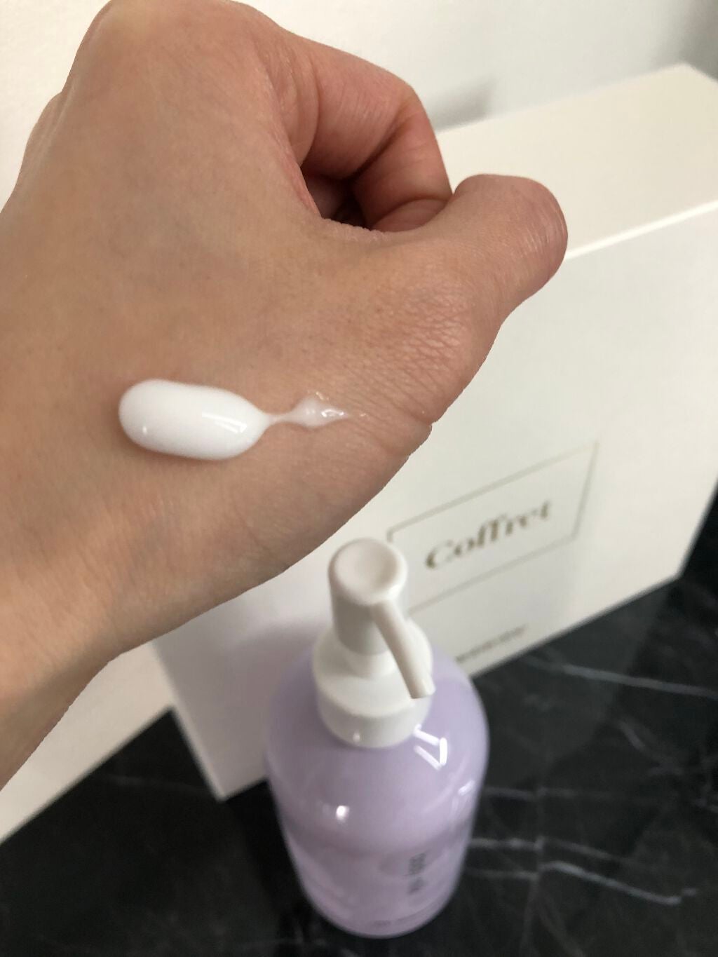 cafemoka on LIPS 「1月コスメの購入品です!モイスティーヌ基礎化粧品になります✨今..」(4枚目)