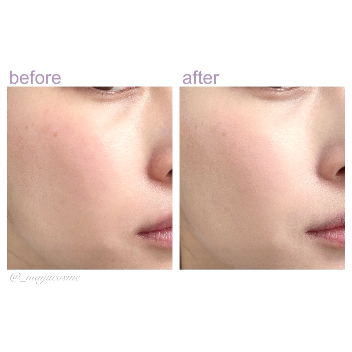 ウォーターグロウコーティングクッション/wakemake/クッションファンデーションを使ったクチコミ（3枚目）